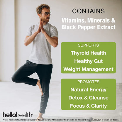 Organic Sea Moss Capsules with Bioperine