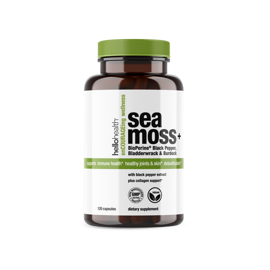 Organic Sea Moss Capsules with Bioperine